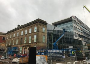 Window installation to façade retention scheme